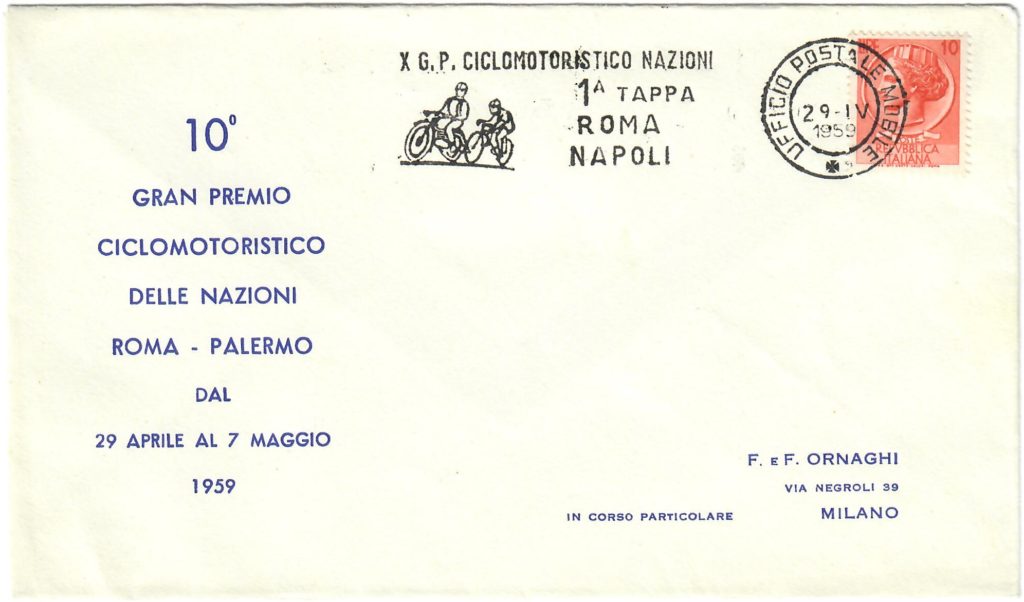 10° Gran Premio Ciclomotoristico delle Nazioni 1959 Mezzo Secolo di