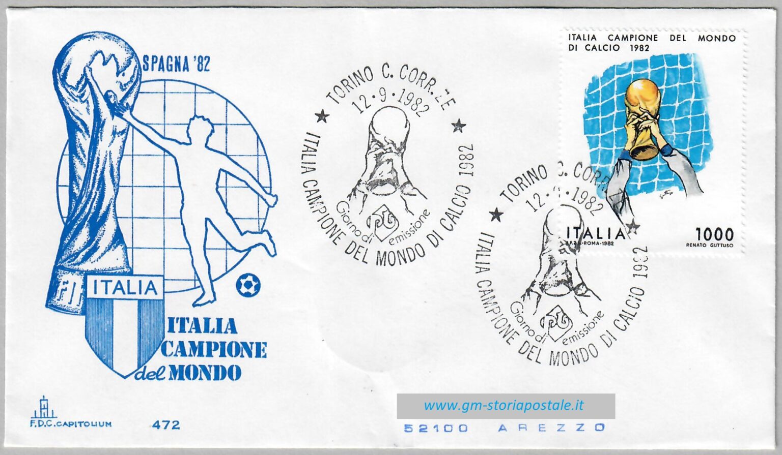 1000 lire Vittoria ai Mondiali di Calcio 1982 – Mezzo ...